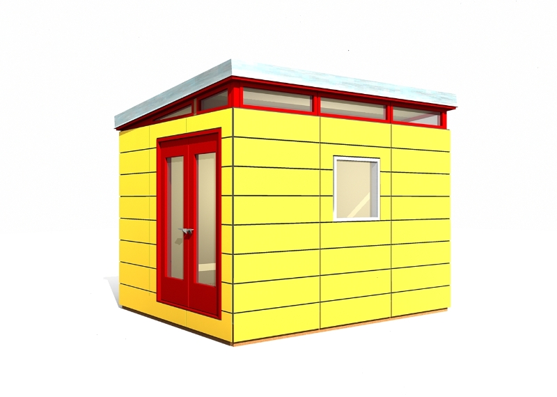 Modern-Shed Kit | Prefab Shed Kits delievered right to ...