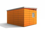 12' x 16' Prefabricated Shed Kit By Modern Shed