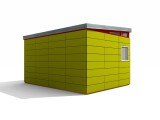 12' x 16' Prefabricated Shed Kit By Modern Shed