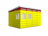 12' x 16' Prefabricated Shed Kit By Modern Shed