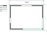 12' x 16' Prefabricated Shed Kit By Modern Shed