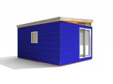 12' x 16' Prefabricated Shed Kit By Modern Shed