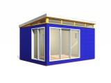 12' x 16' Prefabricated Shed Kit By Modern Shed