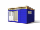12' x 16' Prefabricated Shed Kit By Modern Shed
