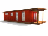 Modern-Shed Kit: 14' x 30' Coastal