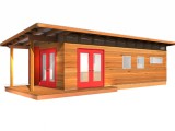 Modern-Shed Kit: 14' x 30' Coastal