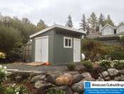 10' x 12' Bellingham Contemporary Garden Shed