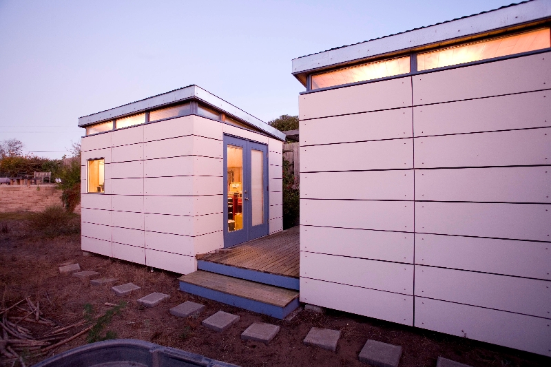 His & Hers Twin 10' x 12' Modern-Sheds