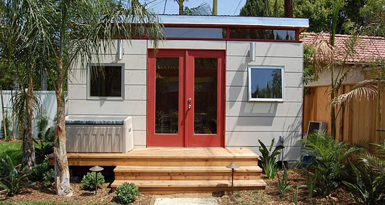 12' x 16' Modern-Shed Playhouse / Office