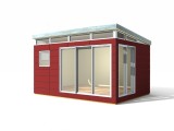 12' x 16' Prefabricated Shed Kit By Modern Shed