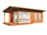 Modern-Shed Kit: 24' x 24' Coastal