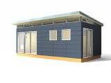 12' x 24' Modern-Shed Prefab Toolshed