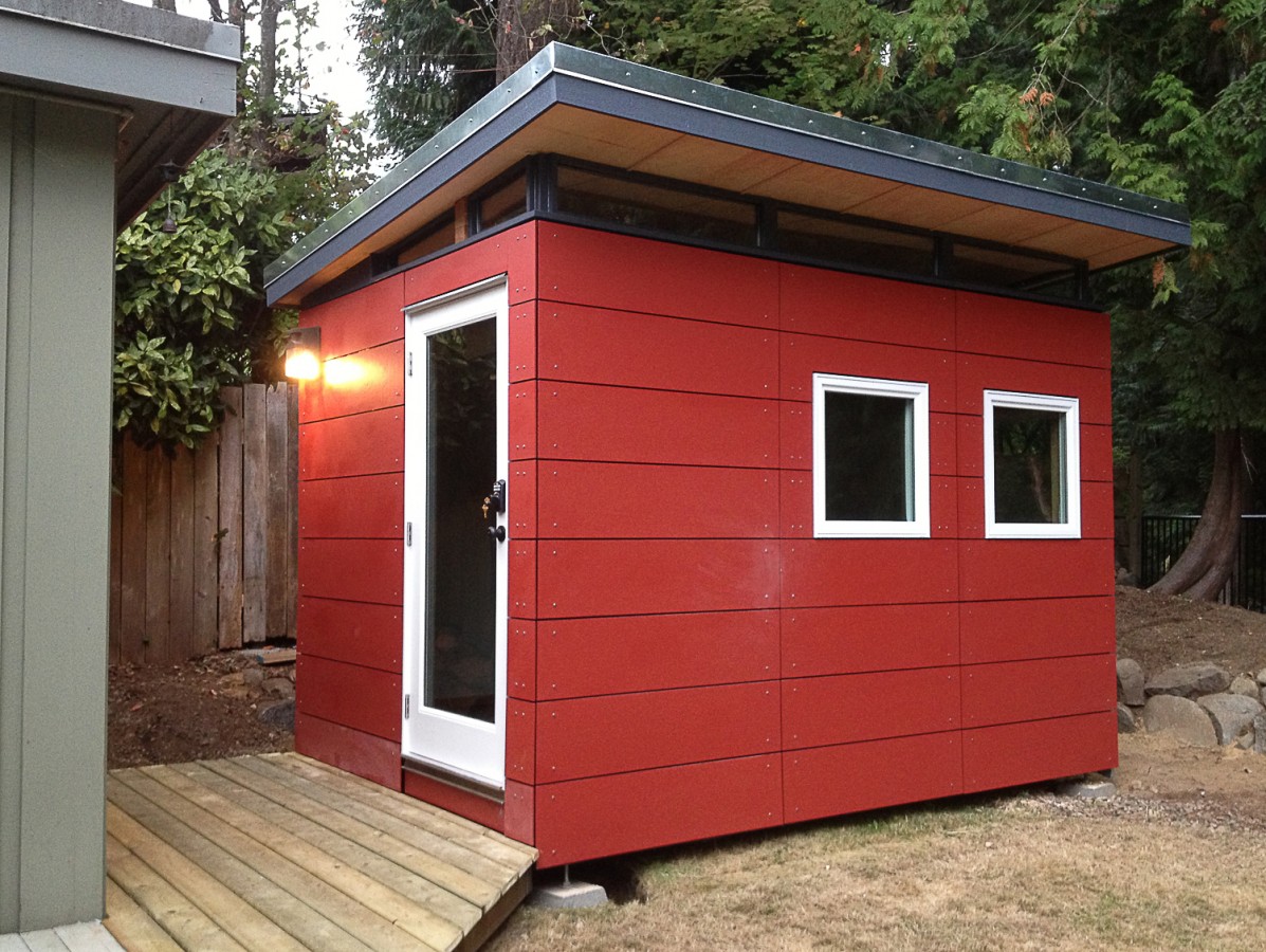 8x12 North Vancouver Backyard Office Queens-15