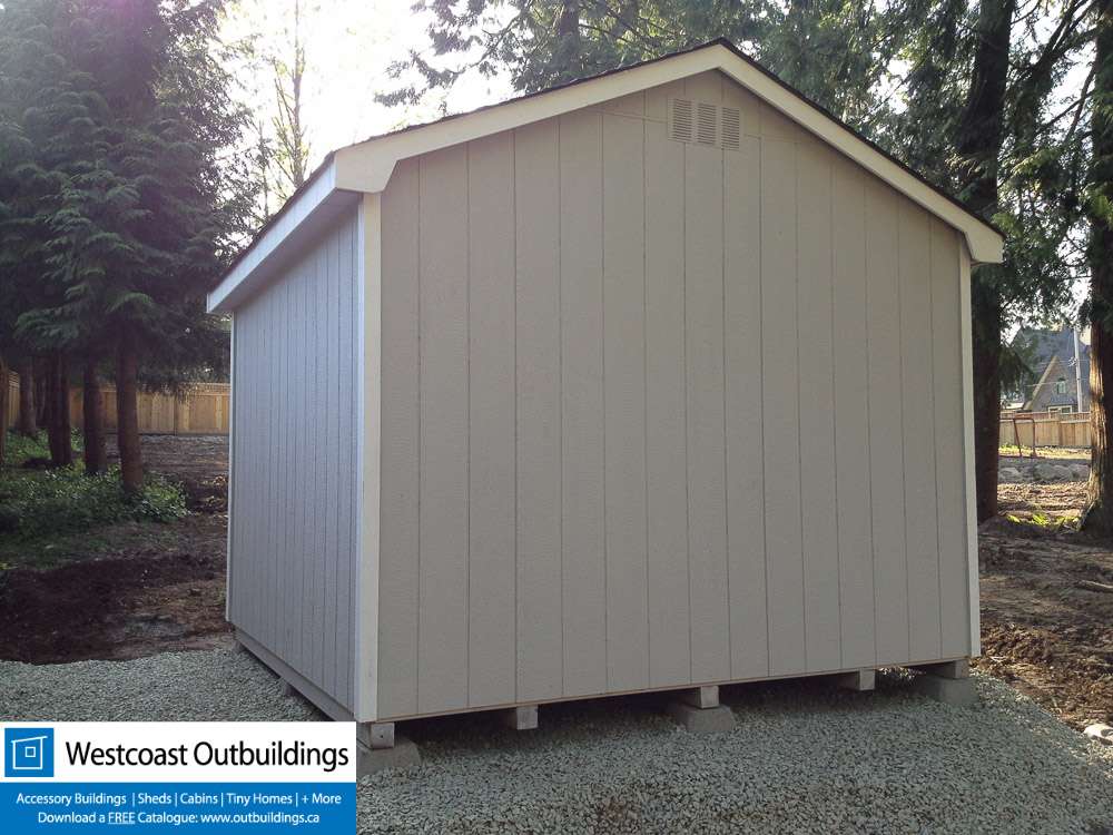 Langley Garden Shed - 10x10 Gable Shed - Westcoast 