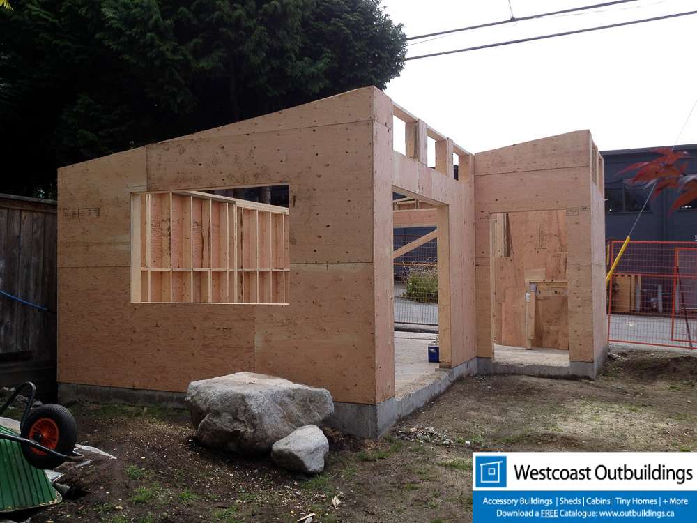 12' x 28' Modular Storage Shed - Westcoast Outbuildings
